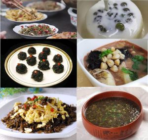 圖13.念珠藻菜肴（來自度娘，這個時候還是度娘靠譜）